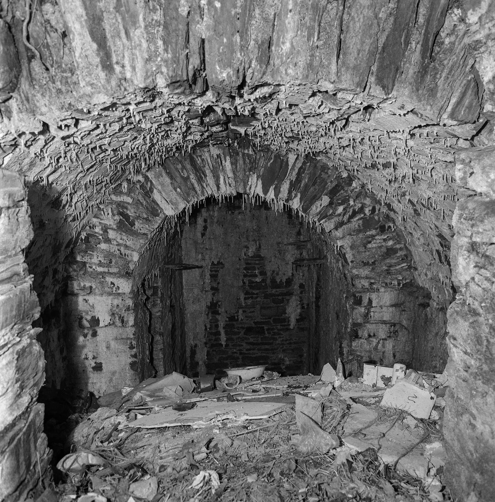Shaft Collar chamber on 80 inch engine house Wh Langford May 1980